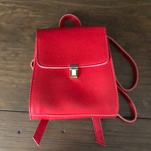 Red Brandy Melville backpack